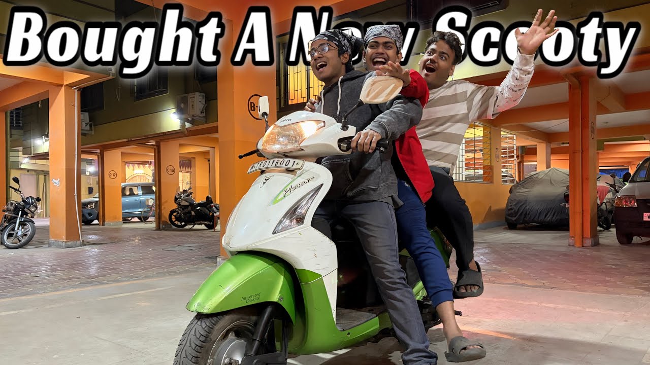 We bought a new scooty 🛵!!! Vlog 09 | Saptarshi Dey Vlogs