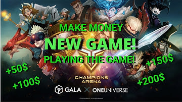 Crypto News|| NFT Games|| Champions Arena || Gala Game||