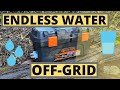 ENDLESS WATER | OFF-GRID CARAVAN/CAMPING | 12V Pump Box | Filtered drinking water | Homemade DIY