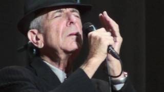 Dublin O2, Hallelujah, Leonard Cohen, July 23rd chords