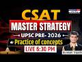 CSAT RC Live 🔴 | Practice of concepts Part-6 (Hindi + English) | UPSC 2026 | 6:30 PM #csat #UPSC2026