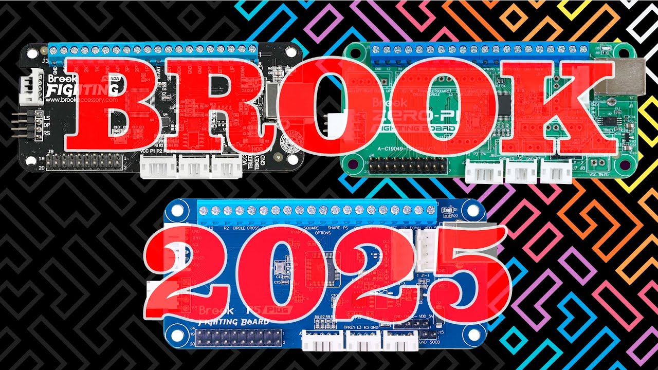 ⚡⚡Los mejores modelos de placas/encoders para arcade stick  Brook 2025⚡⚡