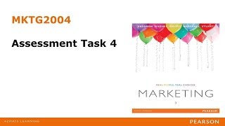 MKTG2004 Assessment Overview 4
