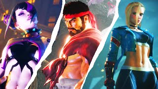 Street Fighter 6  Arcade Stories all Arcade Endings 4k 60fps Ultra Hd