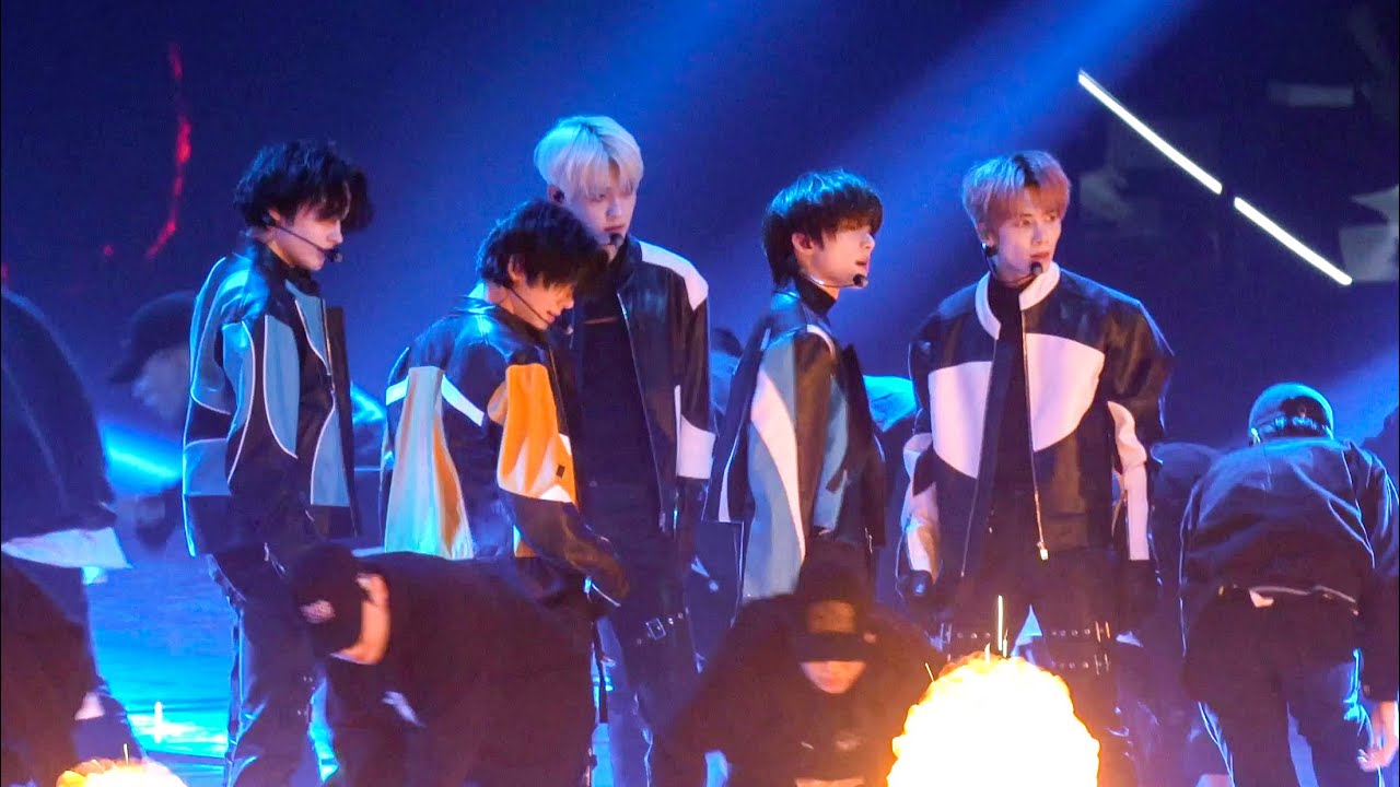 TXT(투모로우바이투게더) 'Good Boy Gone Bad' + VCR 리액션 직캠 @ 2022 MMA 멜론뮤직어워드