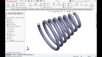 How to create tapered helix in solidworks?