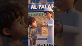 Abdullah Helped a Poor Child ❤️| Heart Touching Islamic Story | Motu patlo cartoon #shorts #shiva