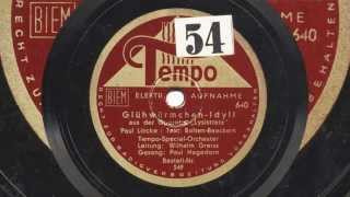 Tempo-Special-Orch.: Glühwürmchen-Idyll (Paul Hagedorn, 1935) Resimi