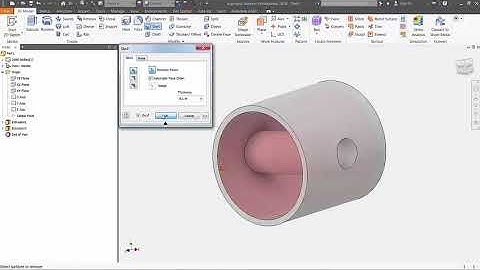 Inventor 101: Shell Command and Model Tree Planes