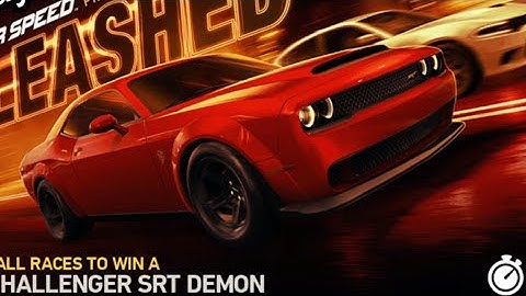 Need for speed no limits - Android iOS walktrough - New udapte Unleadhed Dodge Challenger SRT Demon