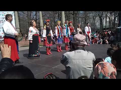 Kirgizistanda nevruz bayrami 2018 Ukrayna ekibi dans