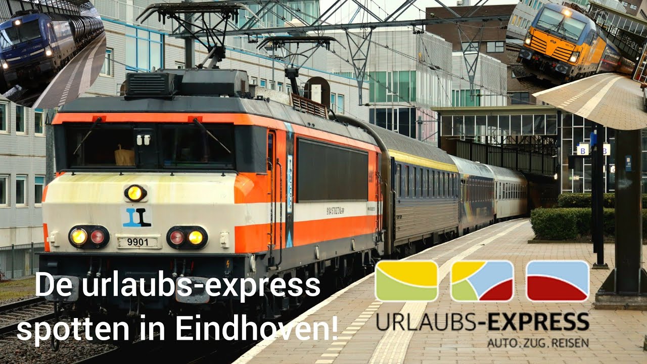 De Urlaubs-Express spotten op station Eindhoven Centraal! ||Spotten op #36