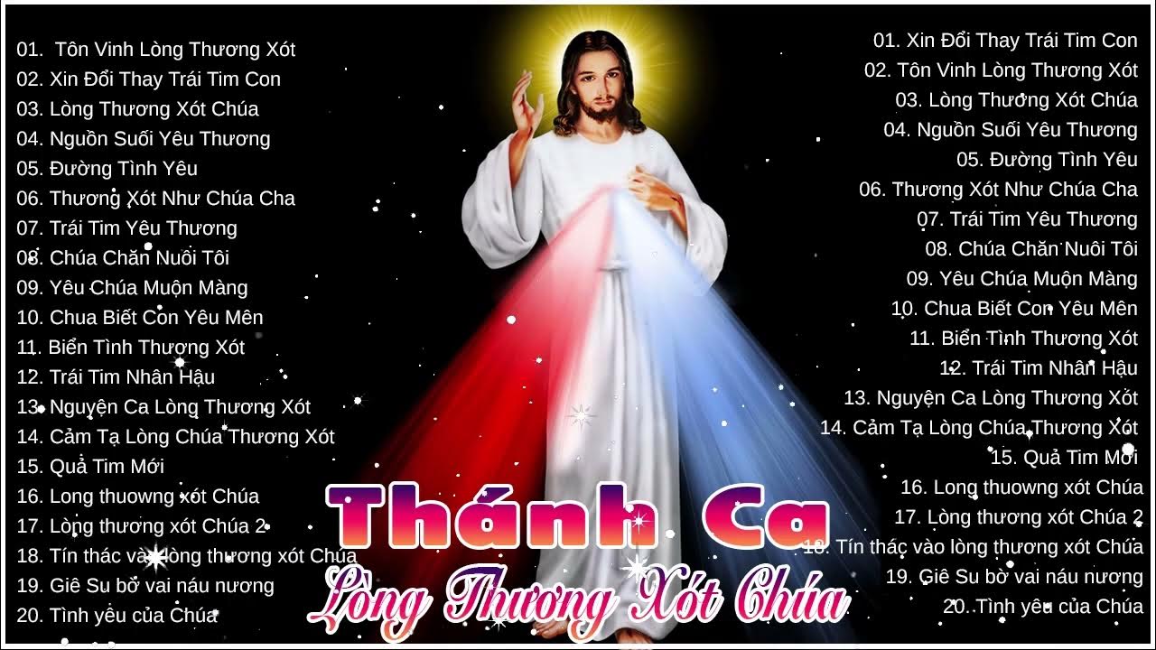 Thánh Ca Lòng Thương Xót Chúa 2022 - Lạy Chúa Giê Su con tín thác ...