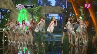 포미닛_물 좋아? (Is it Poppin? by 4minute@M COUNTDOWN 2013.7.4)