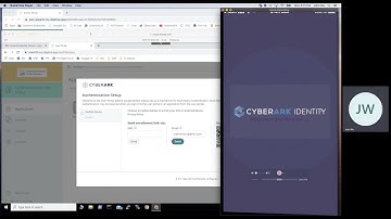 Email onboarding flow for new CyberArk Identity users