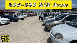 200000 ile 300000 Lira Arasında ADANA OTO PAZARINDA SAHİBİNDEN SATILIK İKİNCİ EL ARABALAR DERLEMESİ