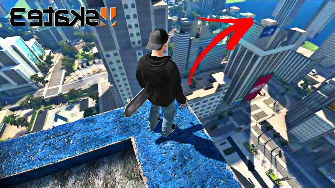 Je SAUTE du toit le plus HAUT du JEU !! (Trop haut)