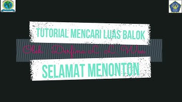 TUTORIAL MENCARI LUAS BALOK MENGGUNAKAN APLIKASI PASCAL DAN R