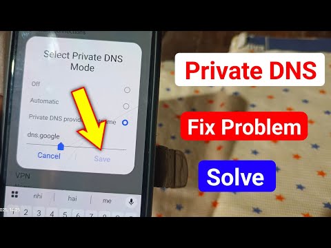 How to turn off Android DNS