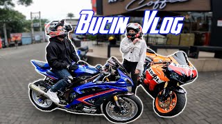 #BucinVlog Bareng Akang MV | Duo 600cc R6 CBR