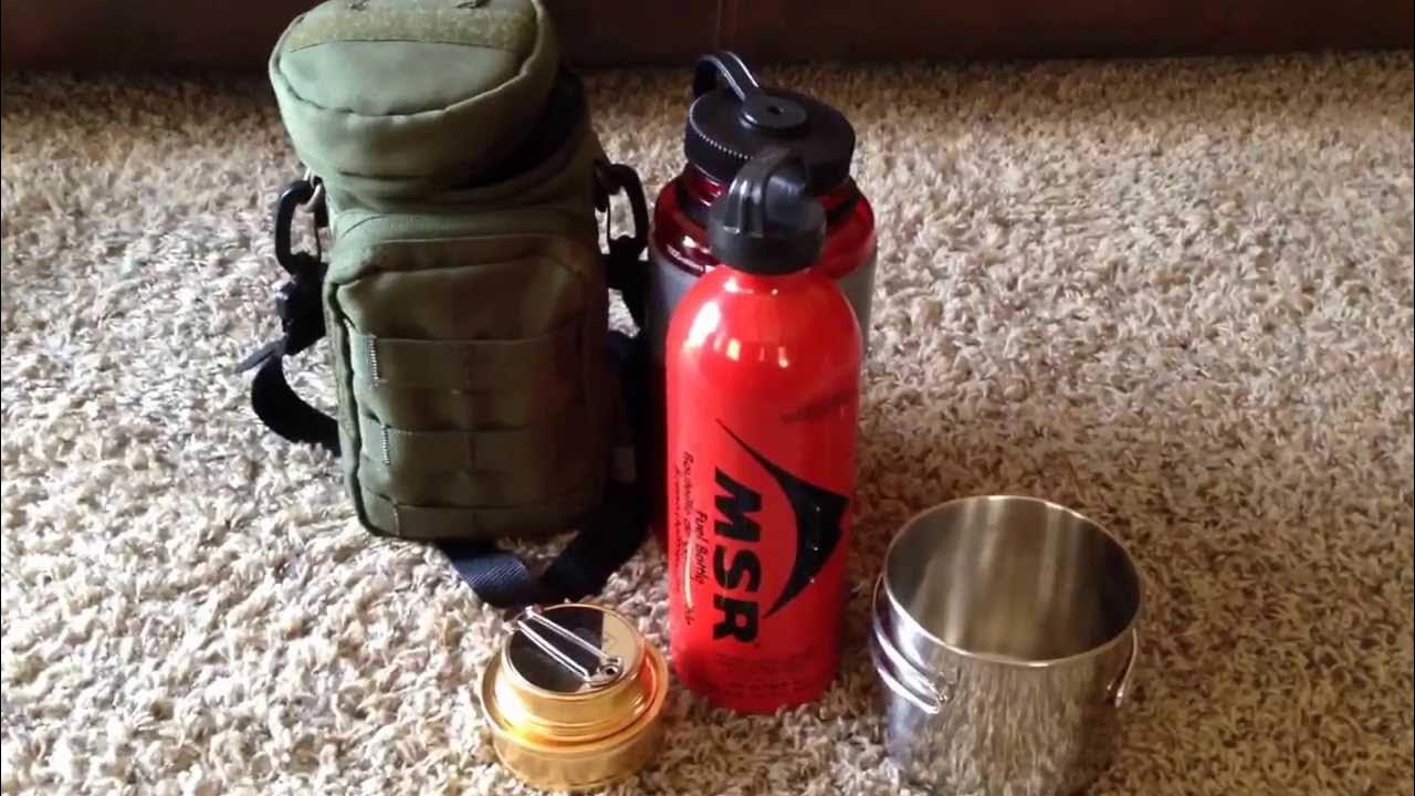 Nalgene Bottle Alcohol Stove Kit YouTube