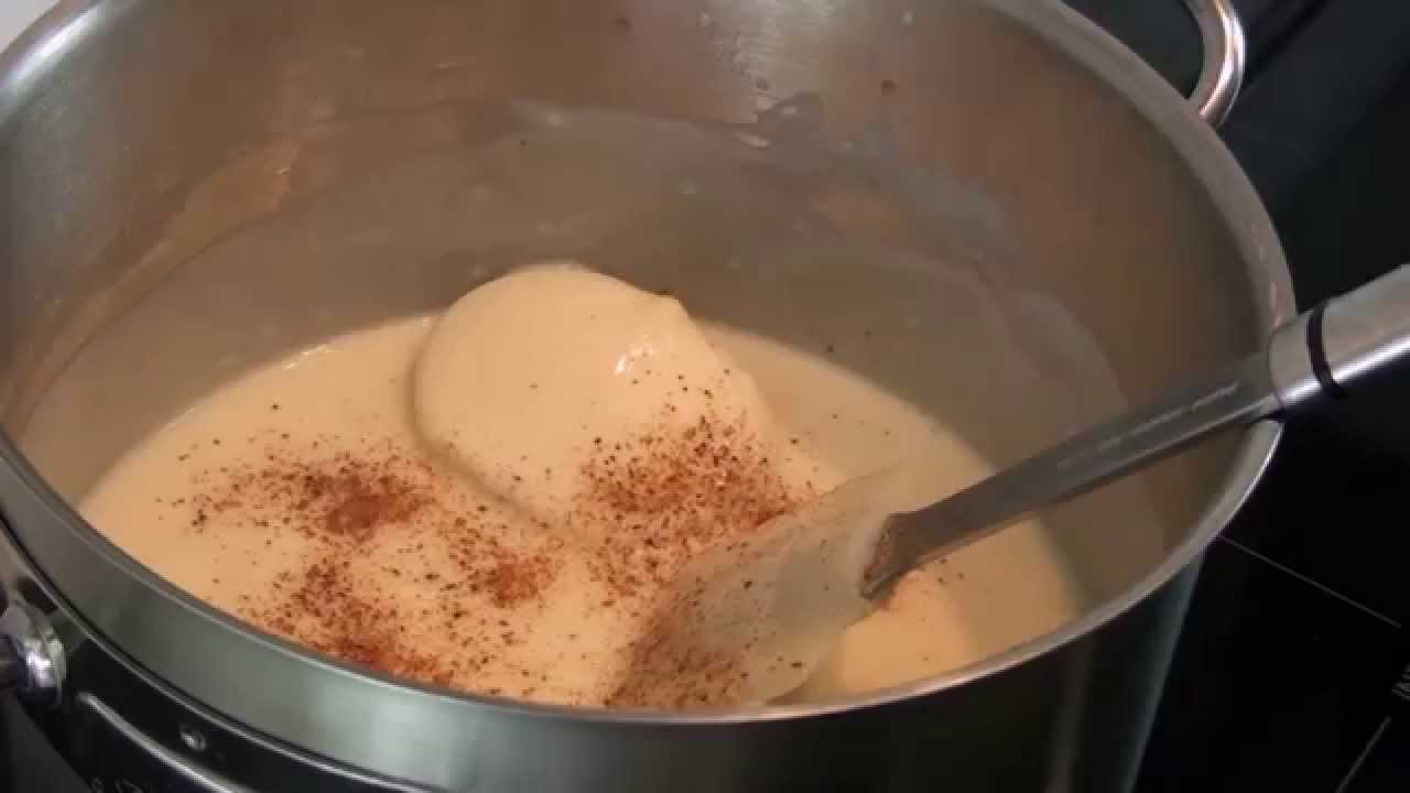 Salsa Bechamel con cebolla