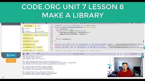 CODE.ORG CSP UNIT 7 LESSON 8 MAKE A LIBRARY - The Root: 100 Influential African Americans