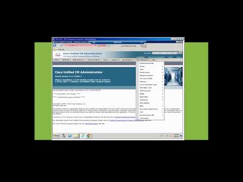 CUCM User Device Profile (Extension Mobility) - Bulk Export & Import Demonstration