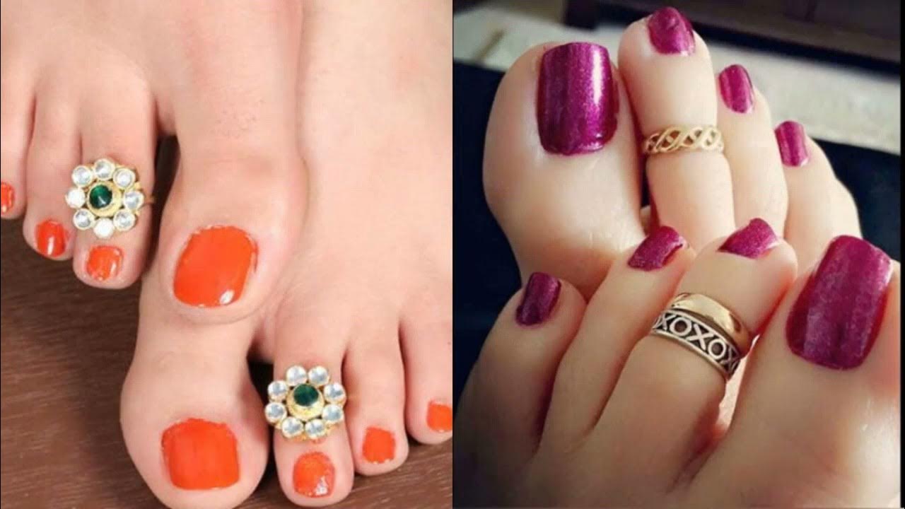 designer toe ring design / beautifull bichiye design / toe ring design