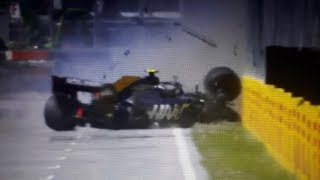 KEVIN MAGNUSSEN TERRIBLE CRASH IN QUALIFY CANADA GP 2019 FORMULA 1 F1 KEVIN MAGNUSSEN TERRIBLE CRASH IN QUALIFY CANADA GP 2019 FORMULA 1 F1