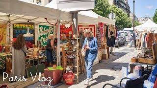 The most popular flea market in Paris! Let's go around the flea market while chatting together!