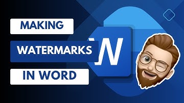 Watermarks in Microsoft Word - A Step by Step Guide
