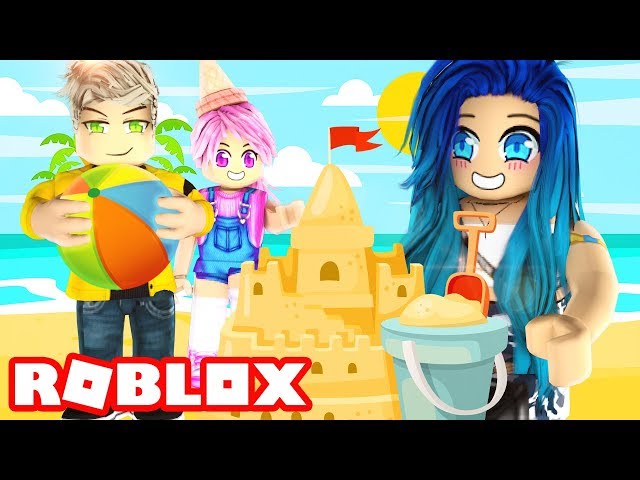 Building The Biggest Sand Castle In Roblox Youtube