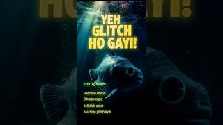 🐠🐋Yeh Fish Dekhkar Lagta Hai System Glitch Ho Gaya!😲👽 #shorts #fish #viral