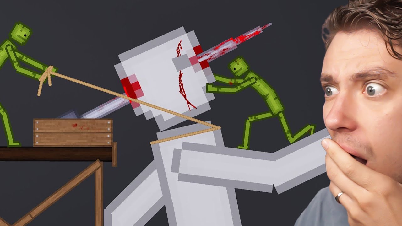 Reacting To Melon People vs Giant Humans in People Playground