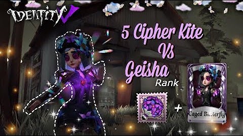Perfumer vs Geisha | 5 Ciphers Kite | Identity V with WintersDC