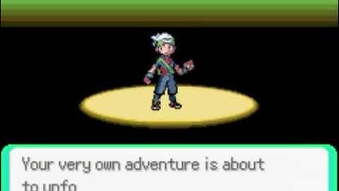 Pokemon Emerald Version Walkthrough Part 1 - The Start Of Our Journey