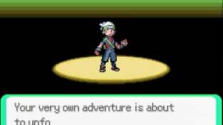 Starting to play Pokémon Emerald Version on the right foot, since