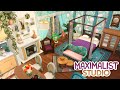 Maximalist Studio Apartment // The Sims 4 Speed Build: Apartment Renovation