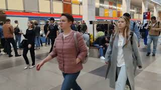 Станция #metro Саларьево интегрирована с ТПУ и международным автовокзалом и торговым центром Саларис