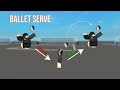 how to BALLET serve in VOLLEYBALL 4.2