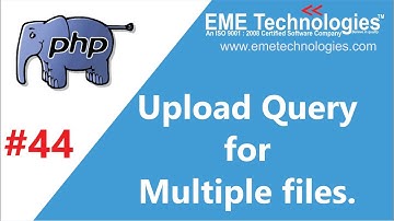 MySQLi Upload Query for multiple files in Core PHP