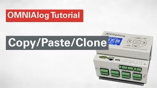 07. Copy/Paste/Clone - OMNIAlog SISGEO tutorial