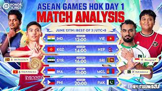 First look at HOK Asean game  —  Day 1 Asian Games HOK 2026 breakdown screenshot 5
