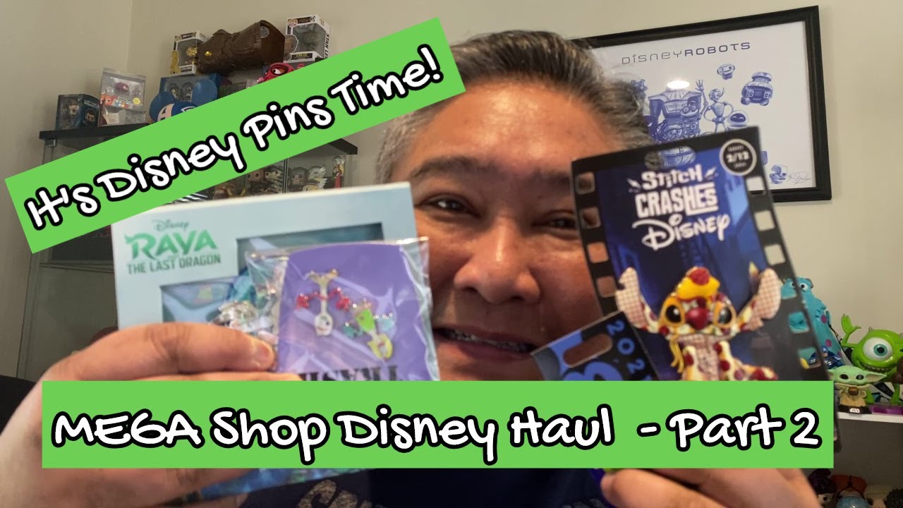 MEGA Shop Disney Haul - Part 2 || It's Disney Pins Time!