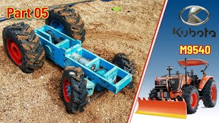 Homemade RC Tractor 4×4 AWD From PVC/ Part 05