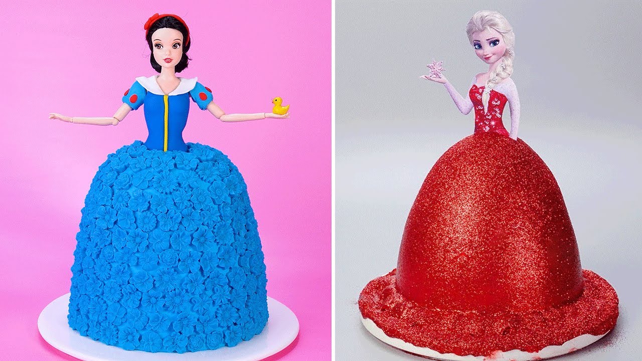 HI BARBIE!! Barbie: The Movie CAKE + Fluffy DIY Cake Stand (Super