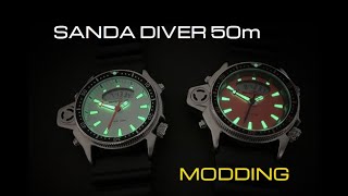 SANDA Diver Watch #sanda