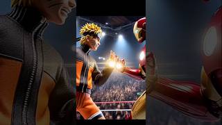 Naruto vs Iron Man 🔥 Ninja Power vs Billionaire Tech Battle!