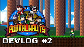 Portalnauts Development Log 2 - Cameras, Backgrounds & UI